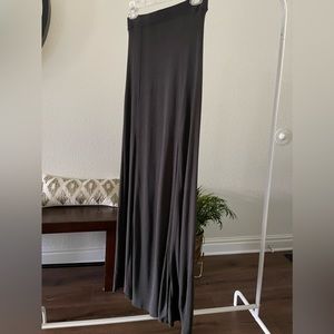 New** with tags SKIRT - LONG DARK GREY